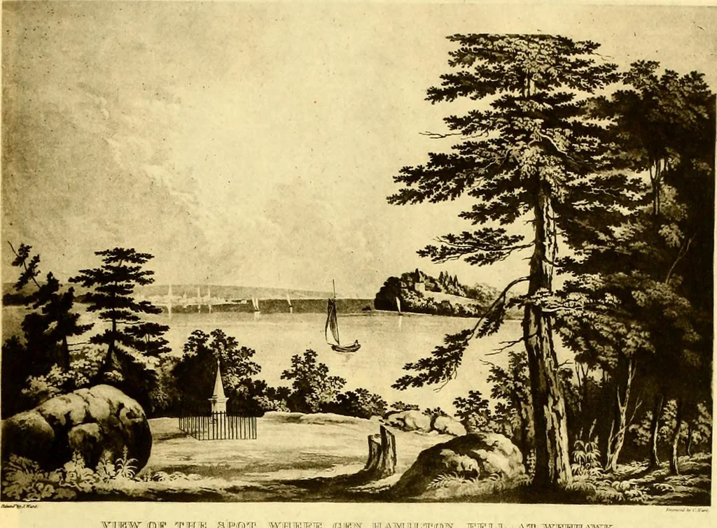An illustration from The iconography of Manhattan Island, 1498-1909 : compiled from original sources and illustrated by photo-intaglio reproductions of important maps, plans, views, and documents in public and private collections, 1915, leaf 713