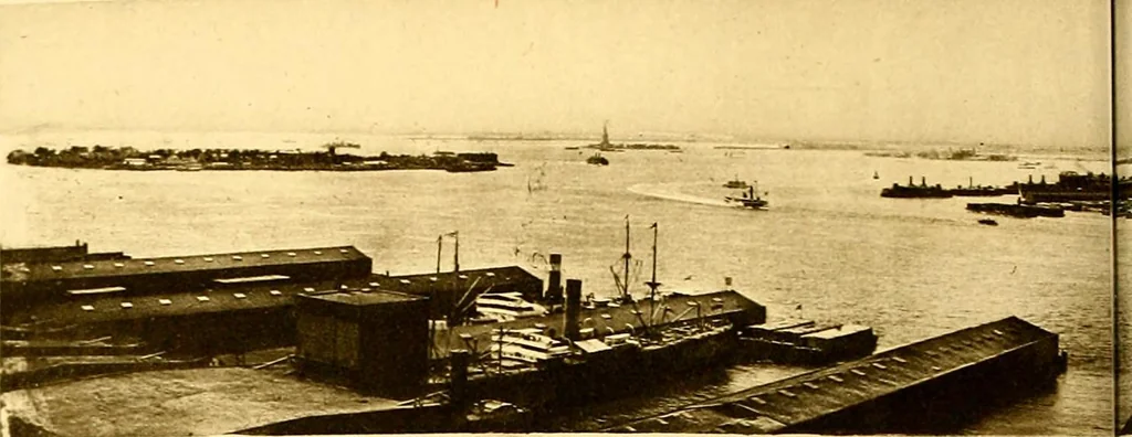 An illustration from The iconography of Manhattan Island, 1498-1909 : compiled from original sources and illustrated by photo-intaglio reproductions of important maps, plans, views, and documents in public and private collections, 1915, leaf 736