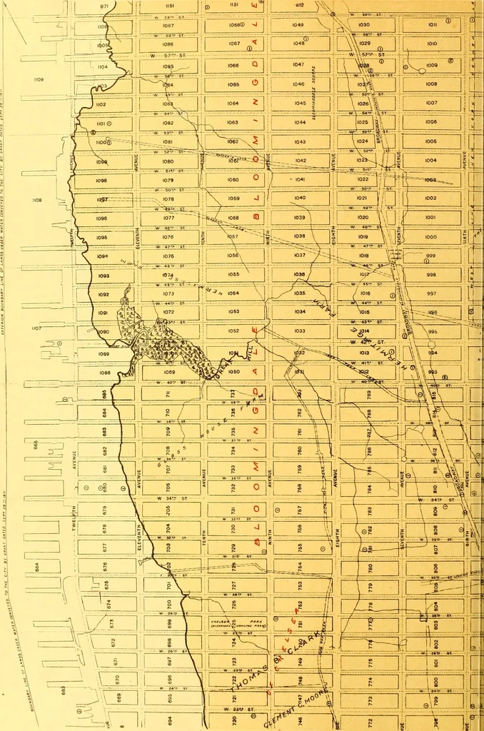 An illustration from The iconography of Manhattan Island, 1498-1909 : compiled from original sources and illustrated by photo-intaglio reproductions of important maps, plans, views, and documents in public and private collections, 1915, leaf 816
