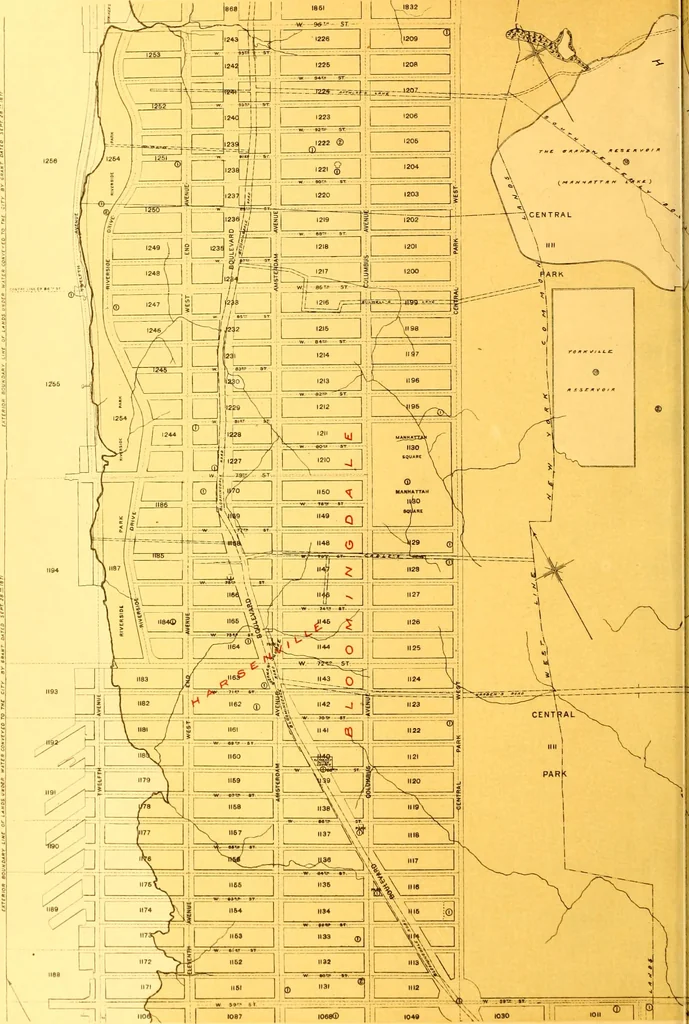 An illustration from The iconography of Manhattan Island, 1498-1909 : compiled from original sources and illustrated by photo-intaglio reproductions of important maps, plans, views, and documents in public and private collections, 1915, leaf 820