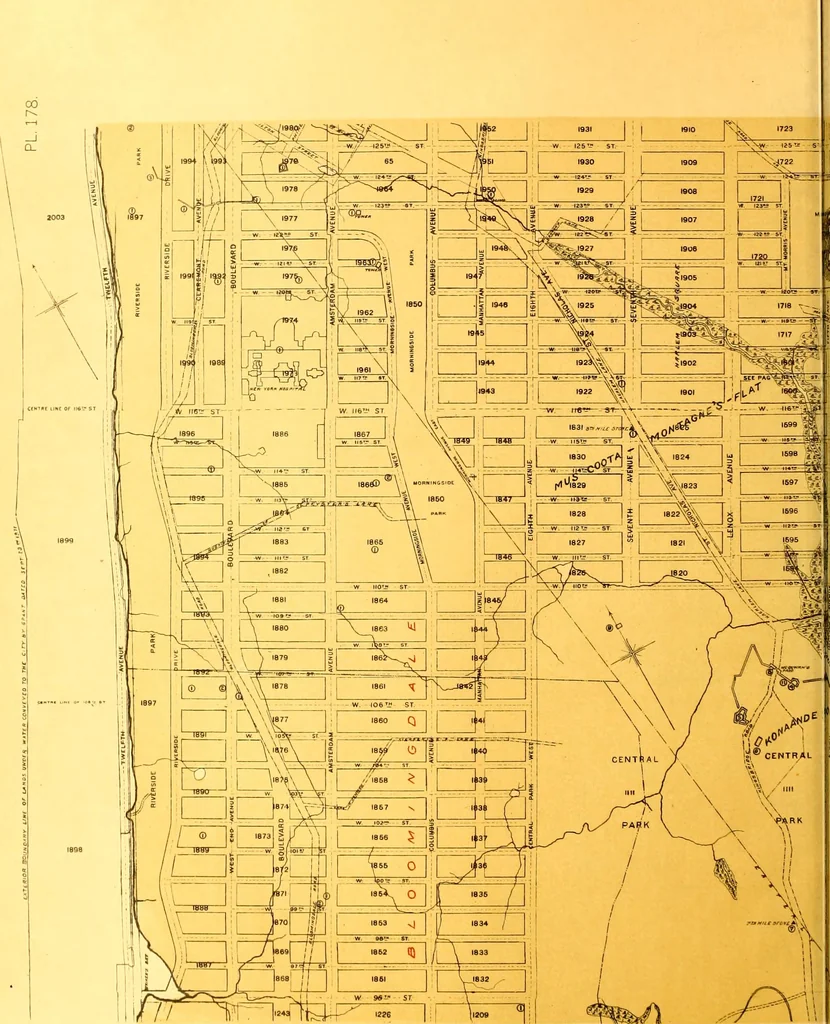 An illustration from The iconography of Manhattan Island, 1498-1909 : compiled from original sources and illustrated by photo-intaglio reproductions of important maps, plans, views, and documents in public and private collections, 1915, leaf 824