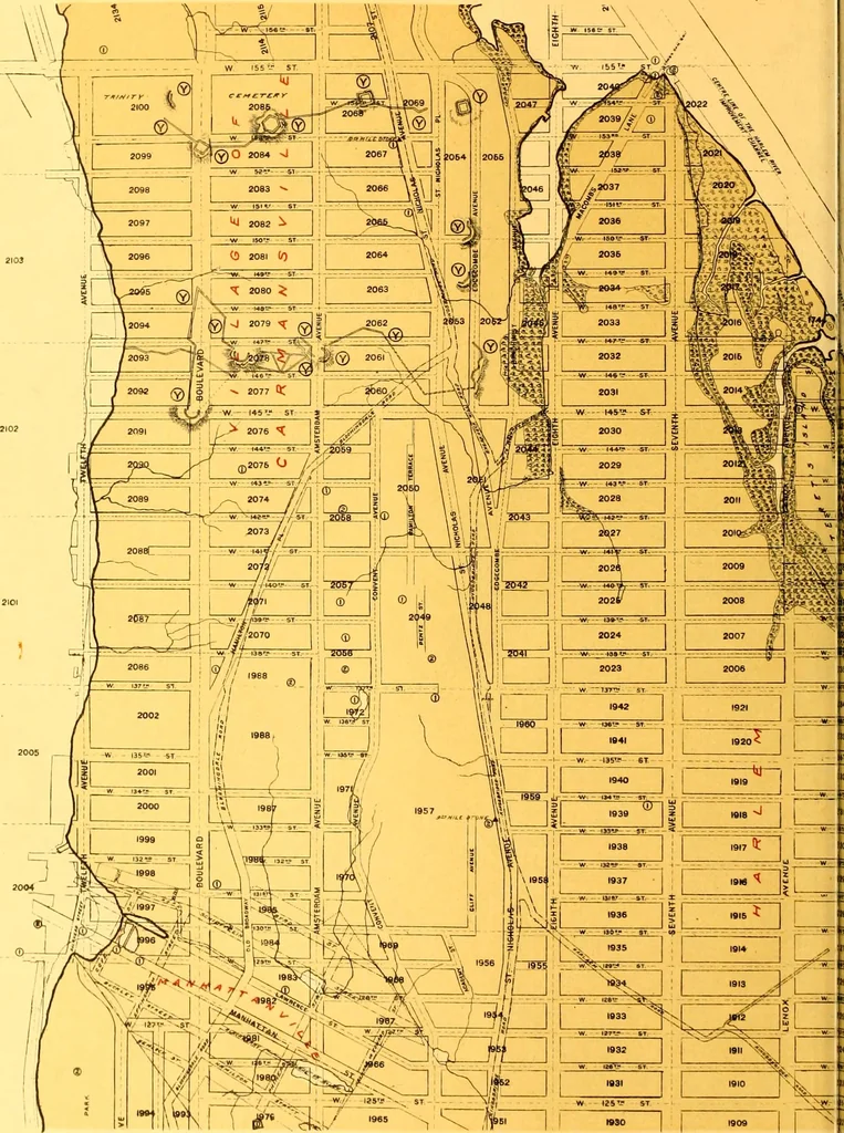 An illustration from The iconography of Manhattan Island, 1498-1909 : compiled from original sources and illustrated by photo-intaglio reproductions of important maps, plans, views, and documents in public and private collections, 1915, leaf 828