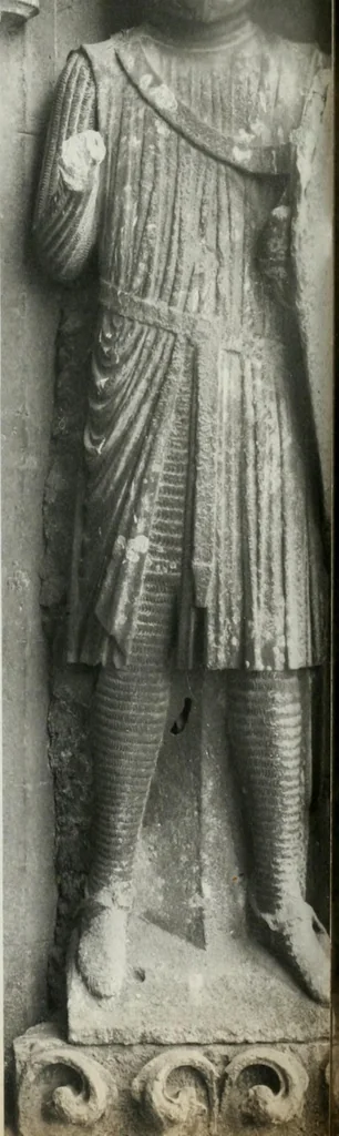 An illustration from Iconography of the west front of Wells cathedral, with an appendix on the sculptures of other medieval churches in England;, 1851, leaf 139