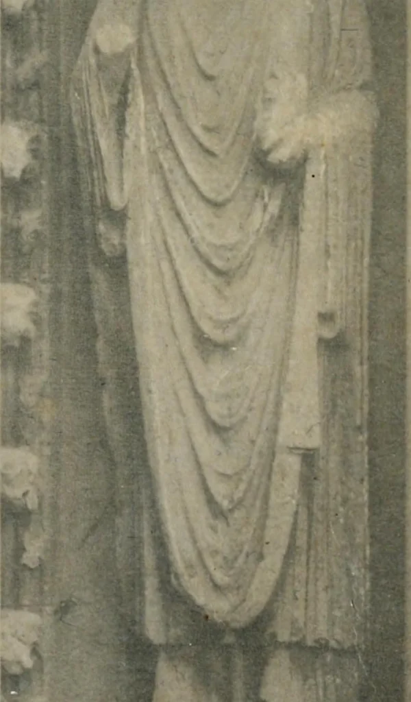 An illustration from Iconography of the west front of Wells cathedral, with an appendix on the sculptures of other medieval churches in England;, 1851, leaf 65