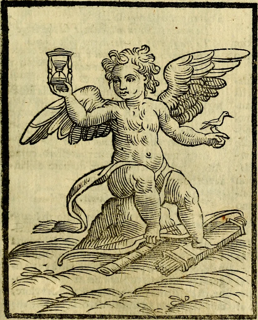 An illustration from Iconologia, 1645, leaf 100