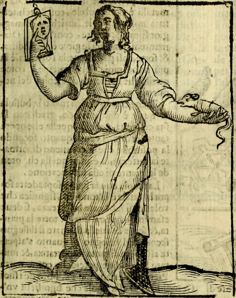 An illustration from Iconologia, 1645, leaf 110