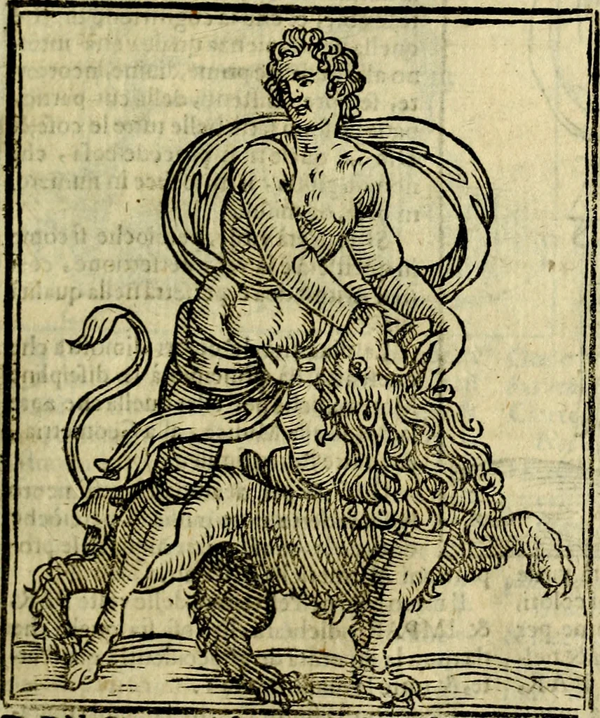 An illustration from Iconologia, 1645, leaf 112