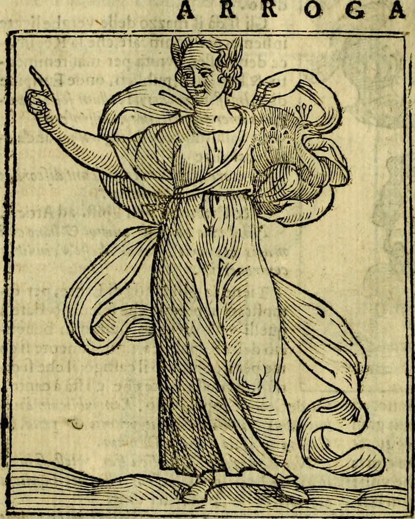 An illustration from Iconologia, 1645, leaf 115