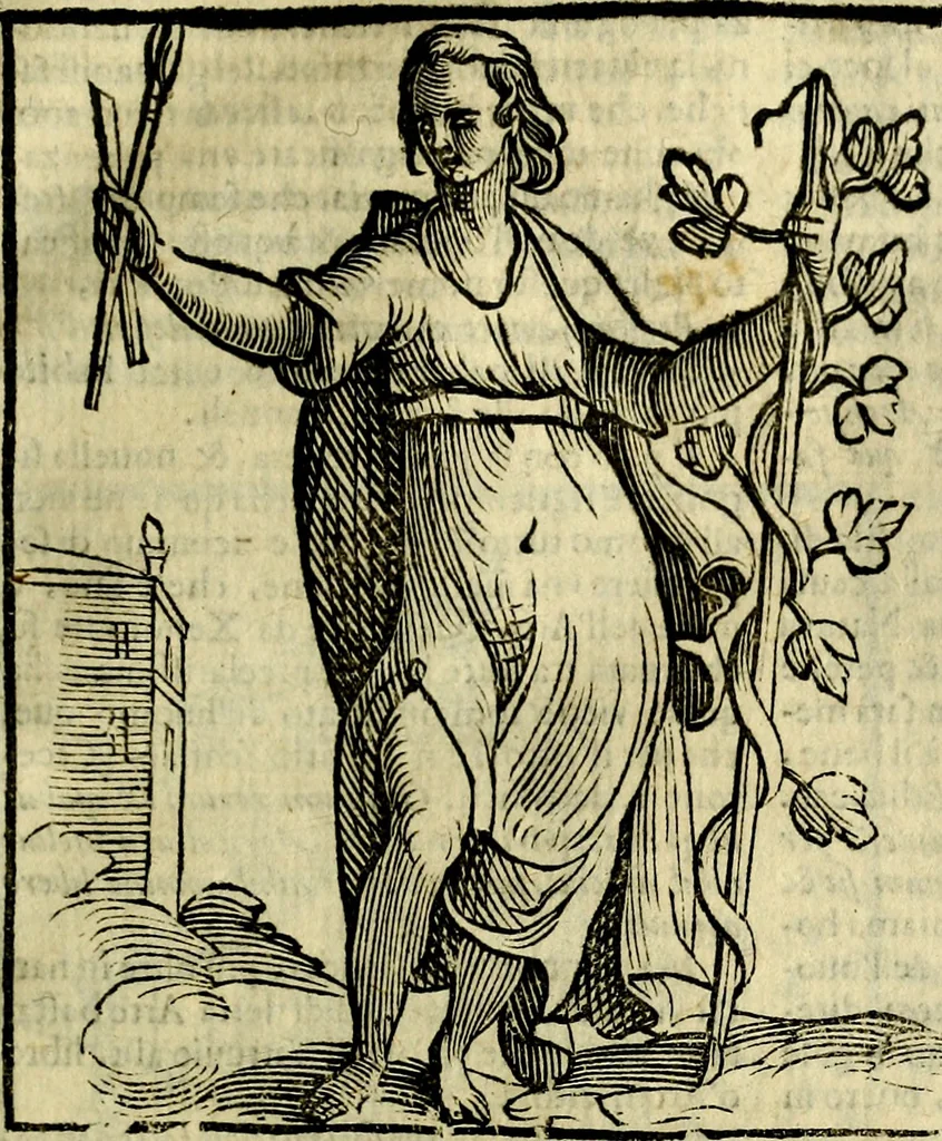 An illustration from Iconologia, 1645, leaf 116