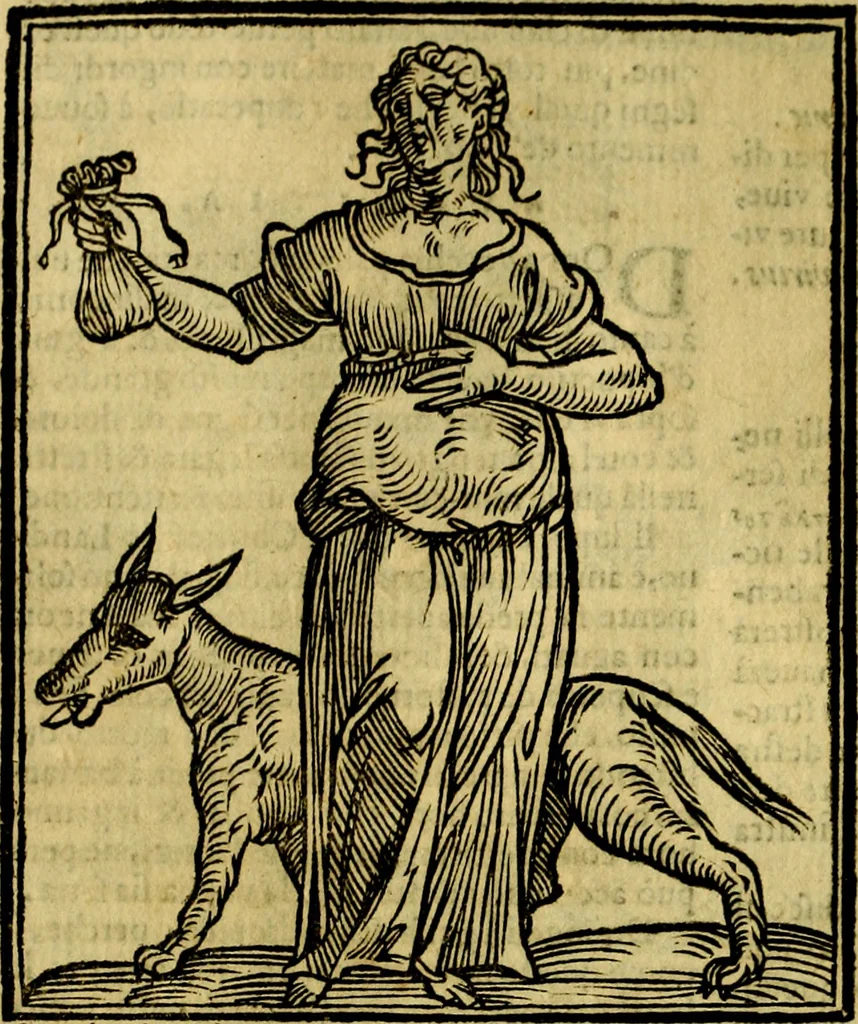 An illustration from Iconologia, 1645, leaf 123
