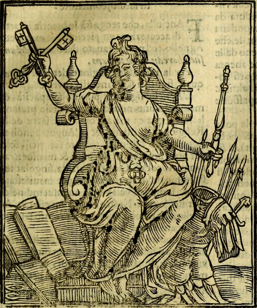 An illustration from Iconologia, 1645, leaf 126