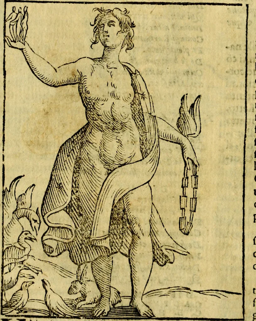 An illustration from Iconologia, 1645, leaf 137