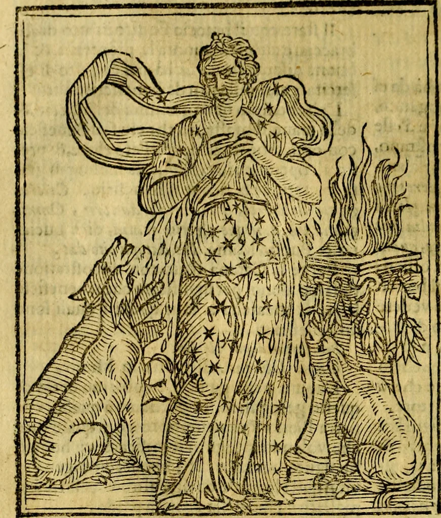 An illustration from Iconologia, 1645, leaf 139