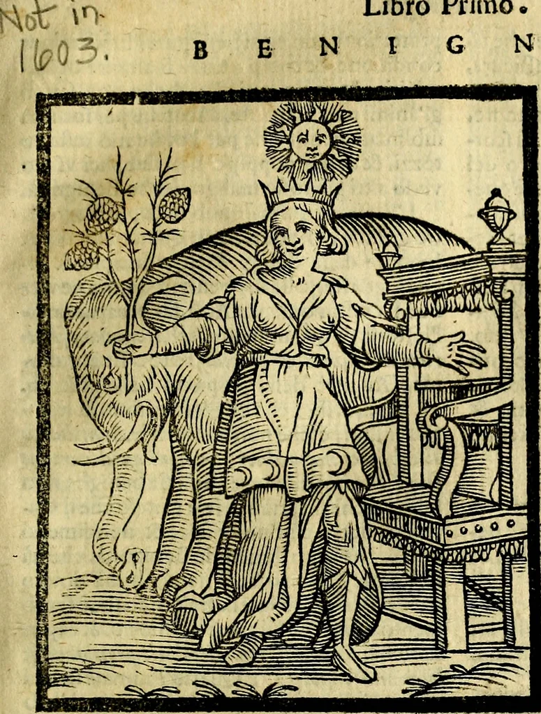 An illustration from Iconologia, 1645, leaf 140