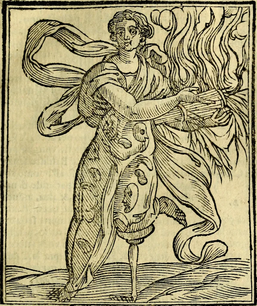 An illustration from Iconologia, 1645, leaf 144