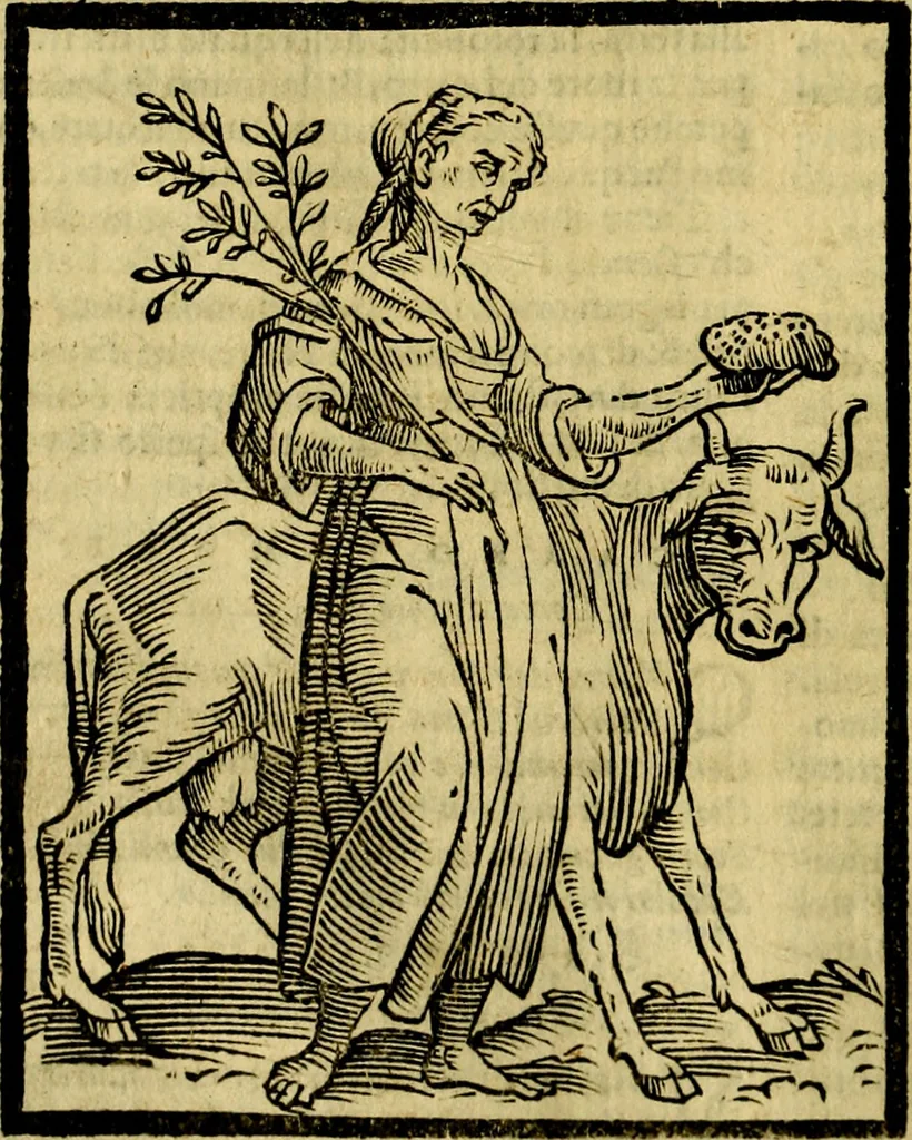 An illustration from Iconologia, 1645, leaf 155