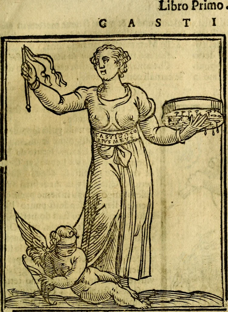 An illustration from Iconologia, 1645, leaf 158