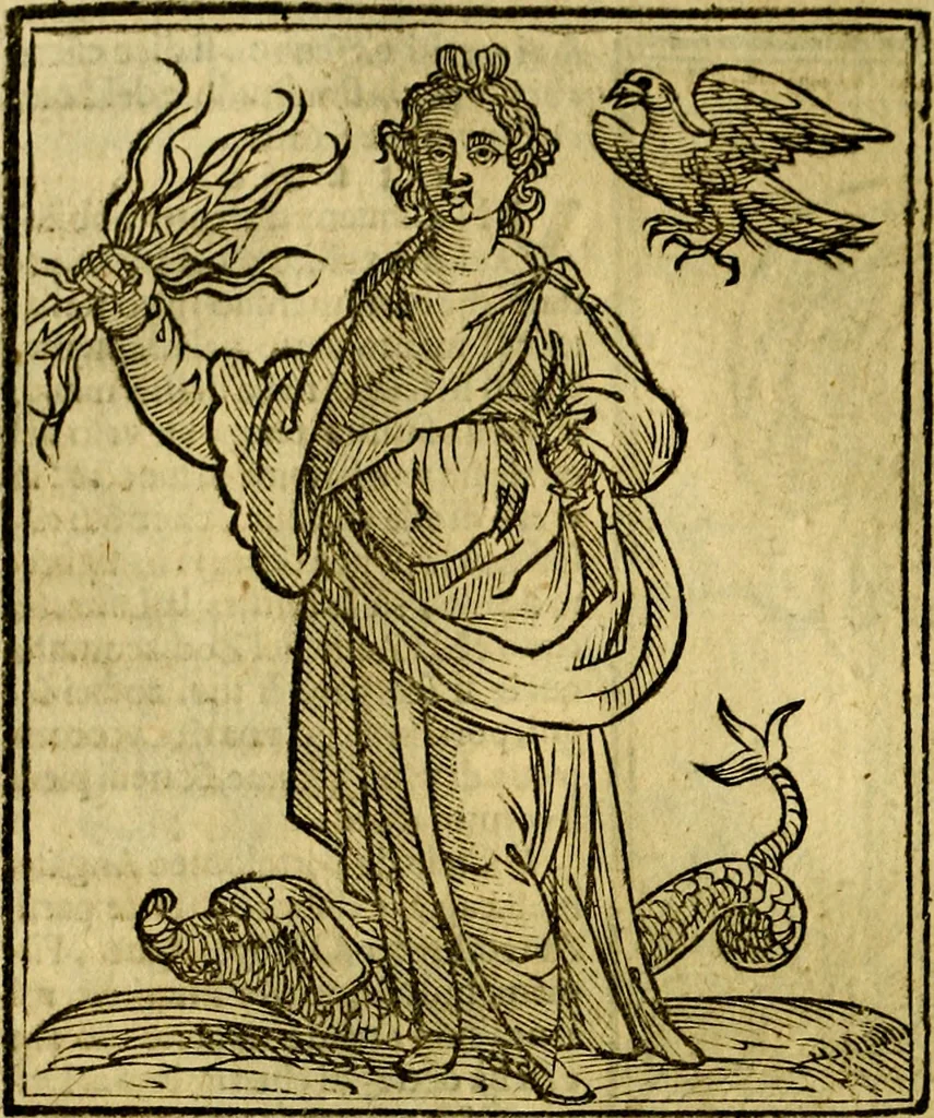 An illustration from Iconologia, 1645, leaf 161
