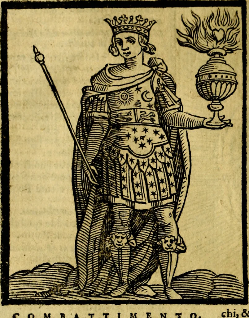 An illustration from Iconologia, 1645, leaf 163