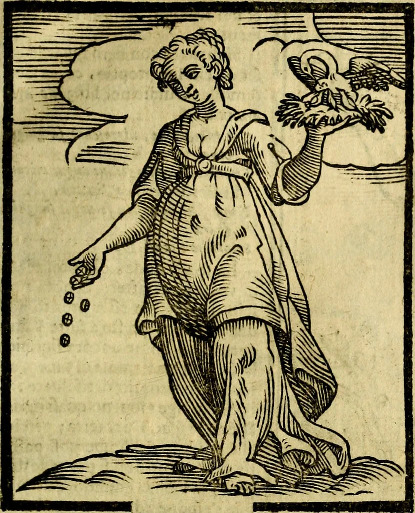 An illustration from Iconologia, 1645, leaf 166