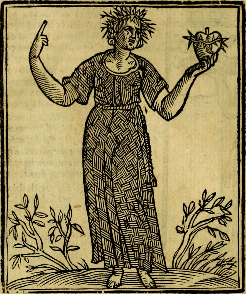 An illustration from Iconologia, 1645, leaf 167