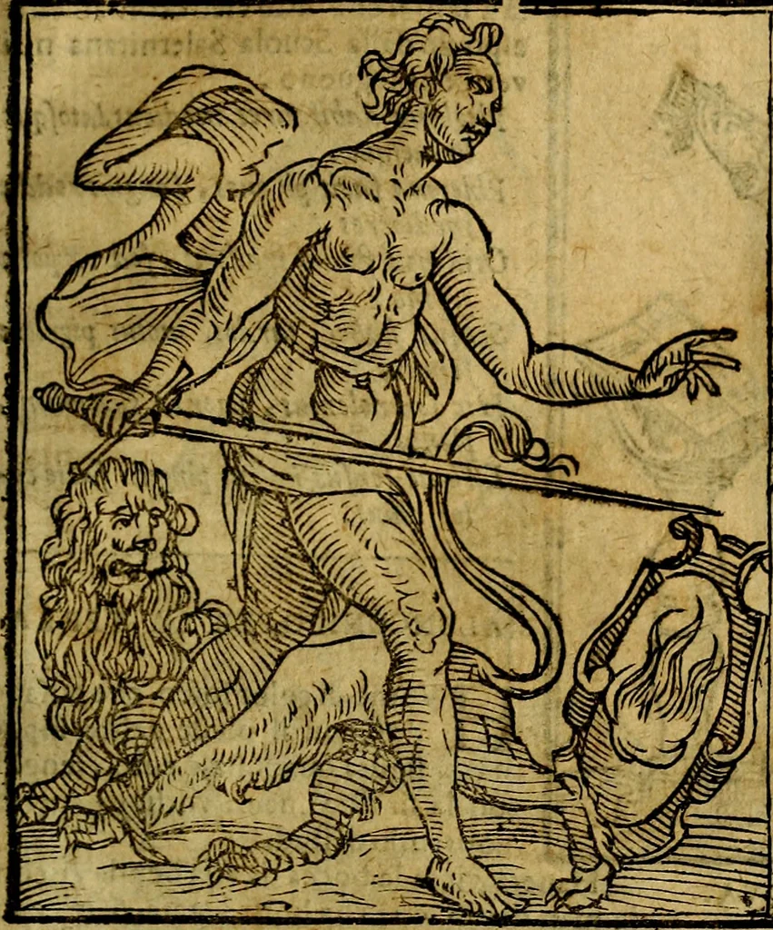 An illustration from Iconologia, 1645, leaf 168