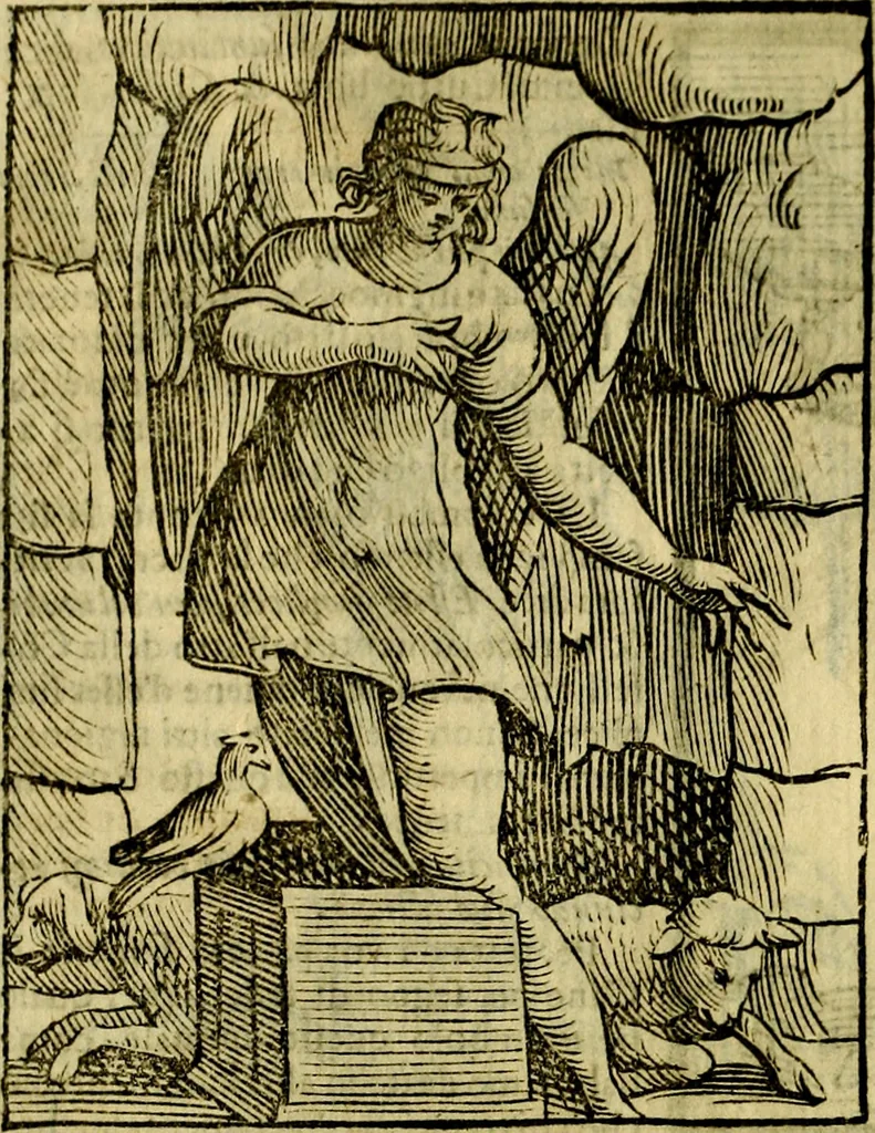 An illustration from Iconologia, 1645, leaf 175
