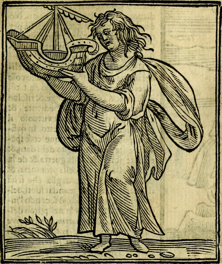 An illustration from Iconologia, 1645, leaf 176