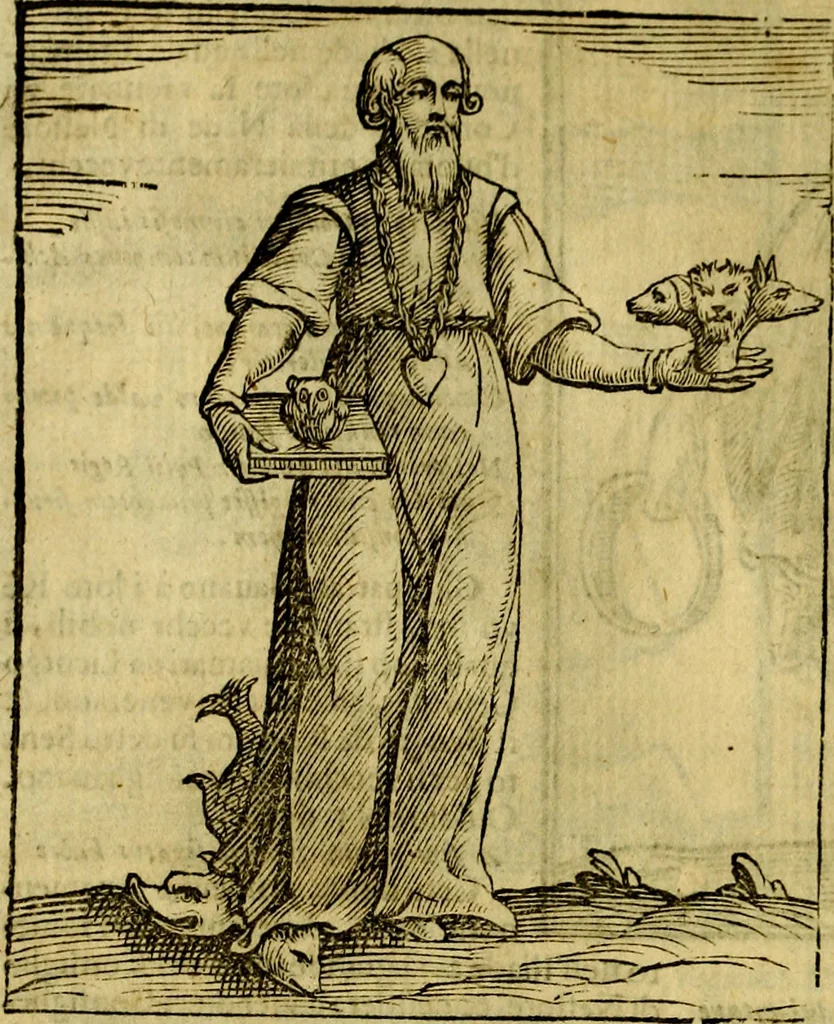 An illustration from Iconologia, 1645, leaf 179