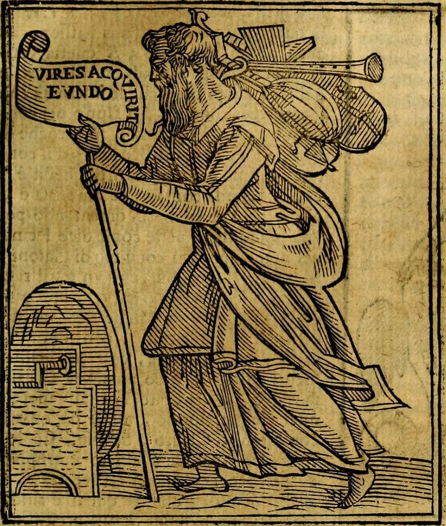 An illustration from Iconologia, 1645, leaf 182