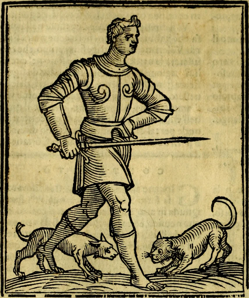 An illustration from Iconologia, 1645, leaf 187