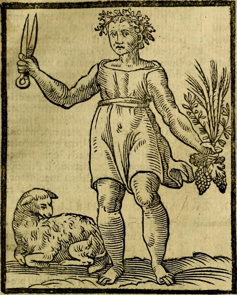 An illustration from Iconologia, 1645, leaf 202