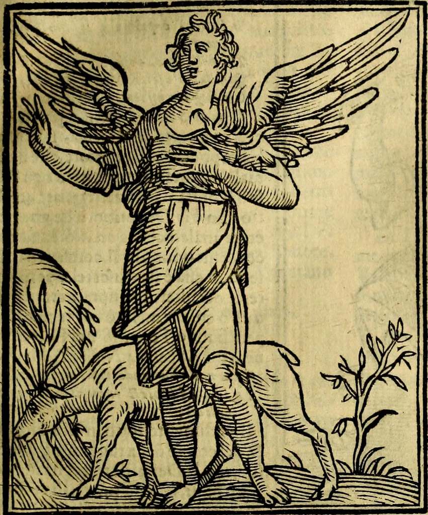An illustration from Iconologia, 1645, leaf 216