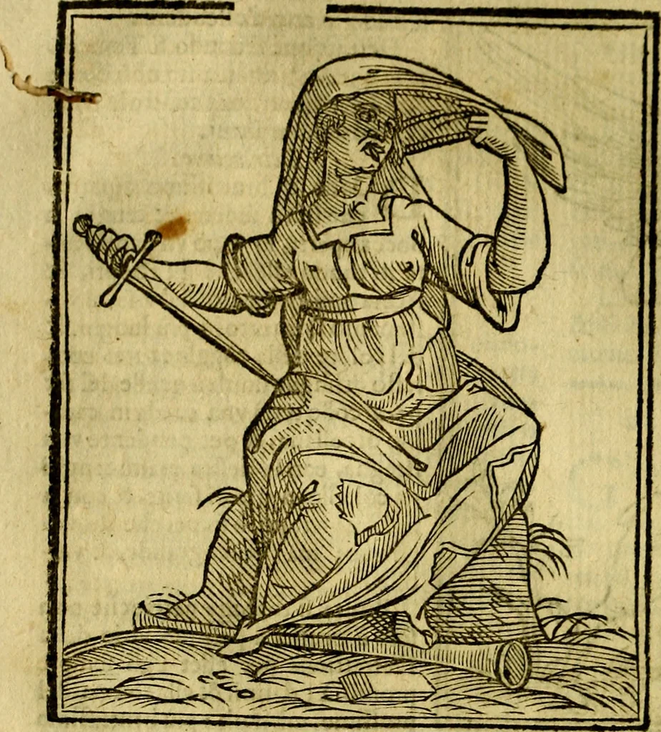 An illustration from Iconologia, 1645, leaf 217