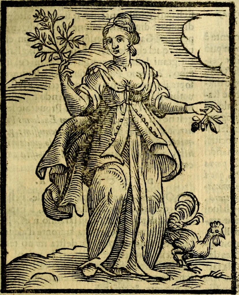 An illustration from Iconologia, 1645, leaf 226