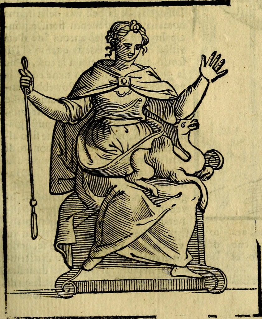 An illustration from Iconologia, 1645, leaf 228