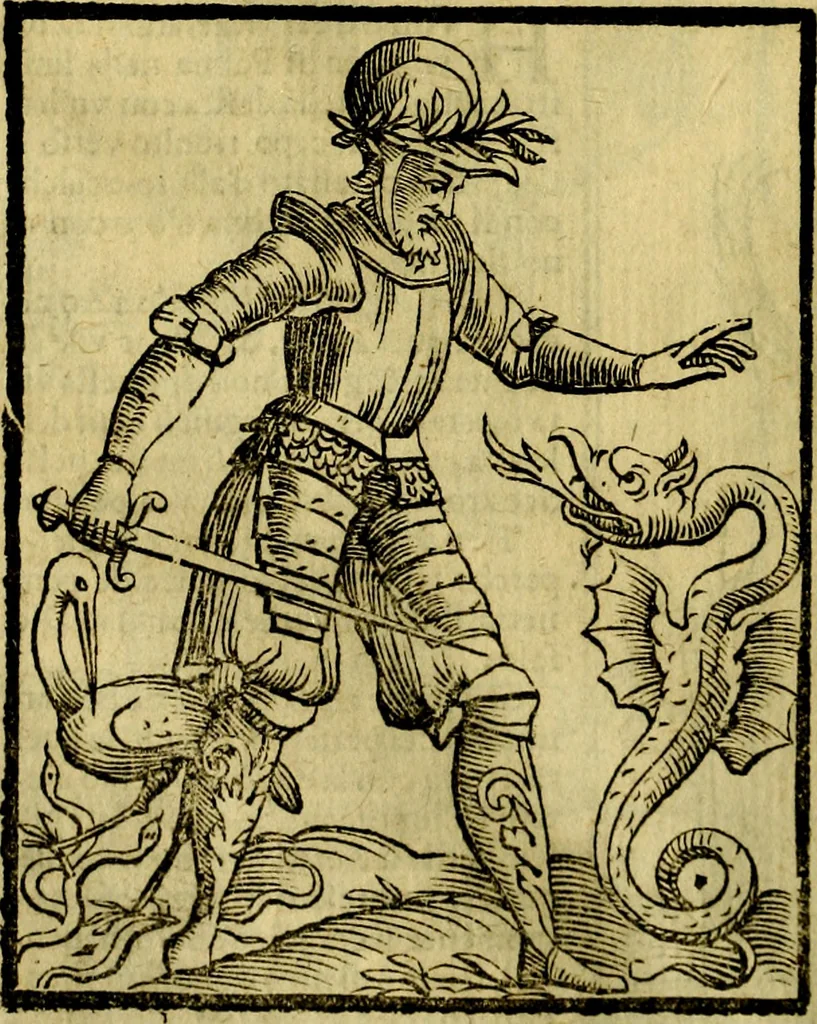 An illustration from Iconologia, 1645, leaf 231