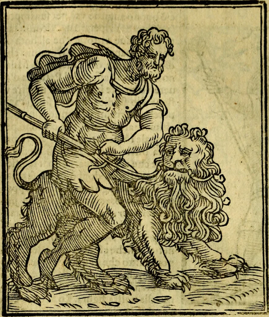 An illustration from Iconologia, 1645, leaf 237