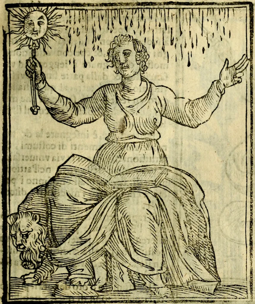 An illustration from Iconologia, 1645, leaf 238