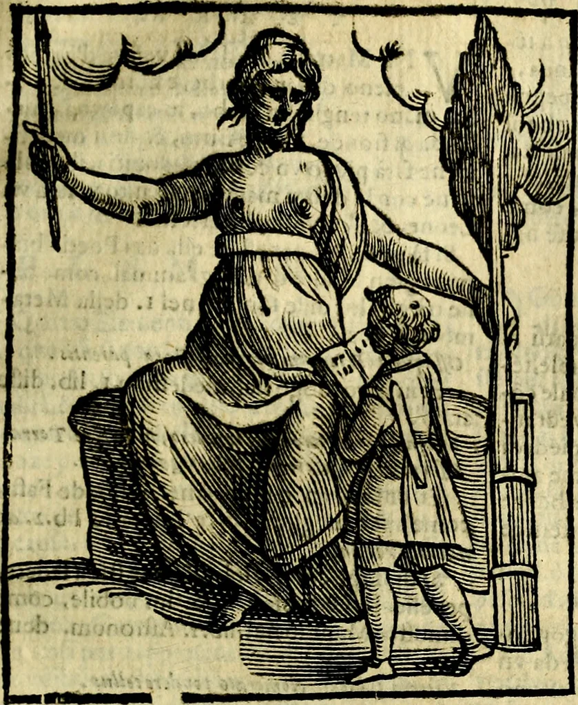 An illustration from Iconologia, 1645, leaf 240