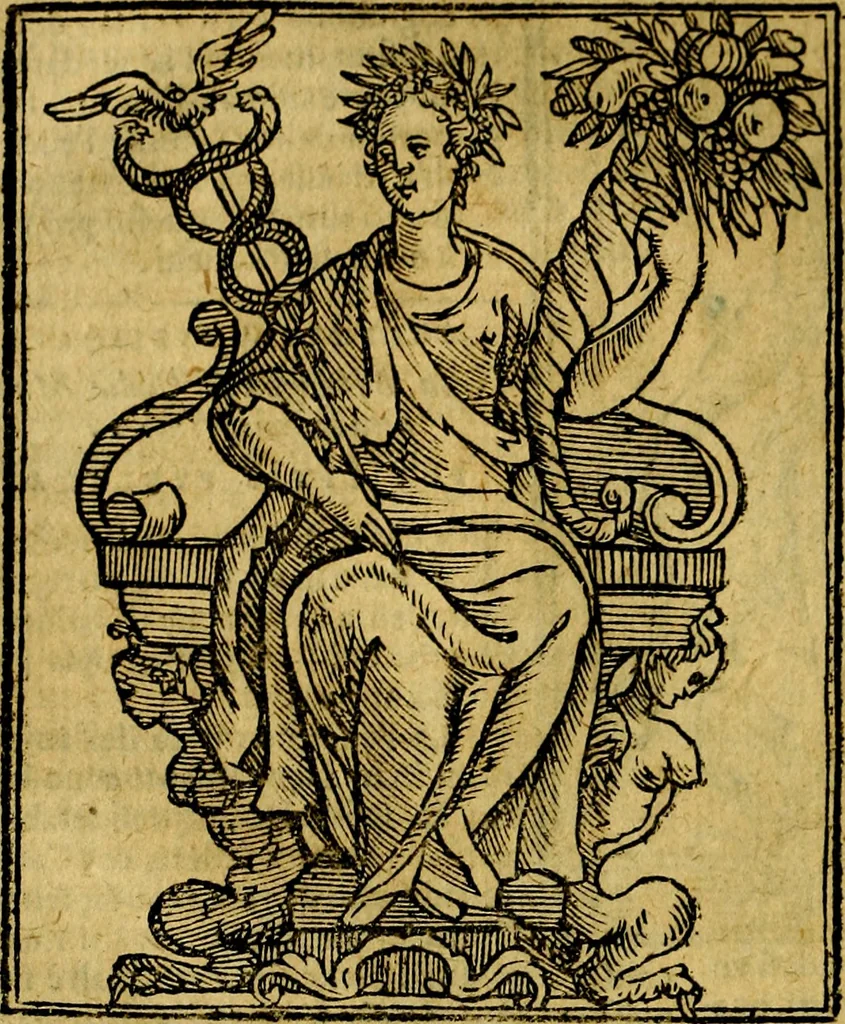 An illustration from Iconologia, 1645, leaf 275