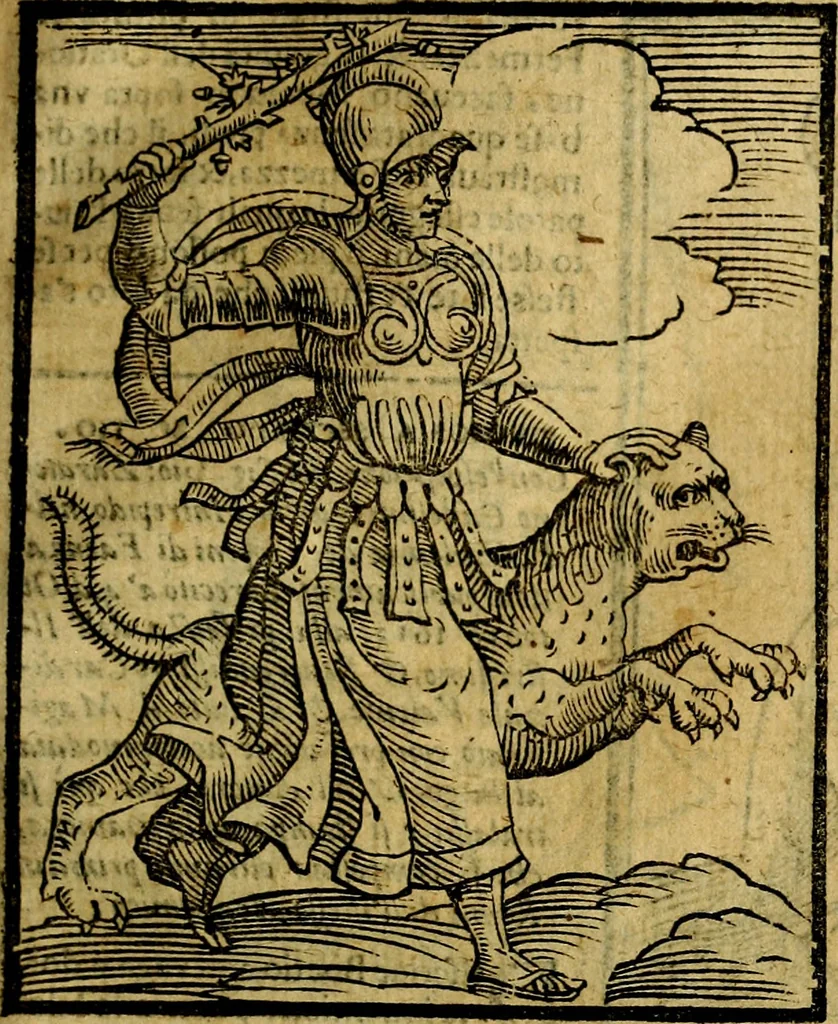 An illustration from Iconologia, 1645, leaf 276