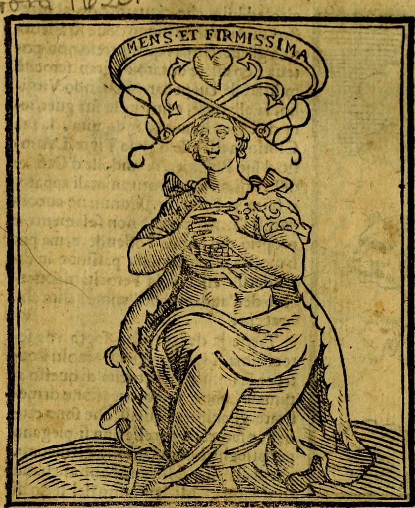 An illustration from Iconologia, 1645, leaf 277