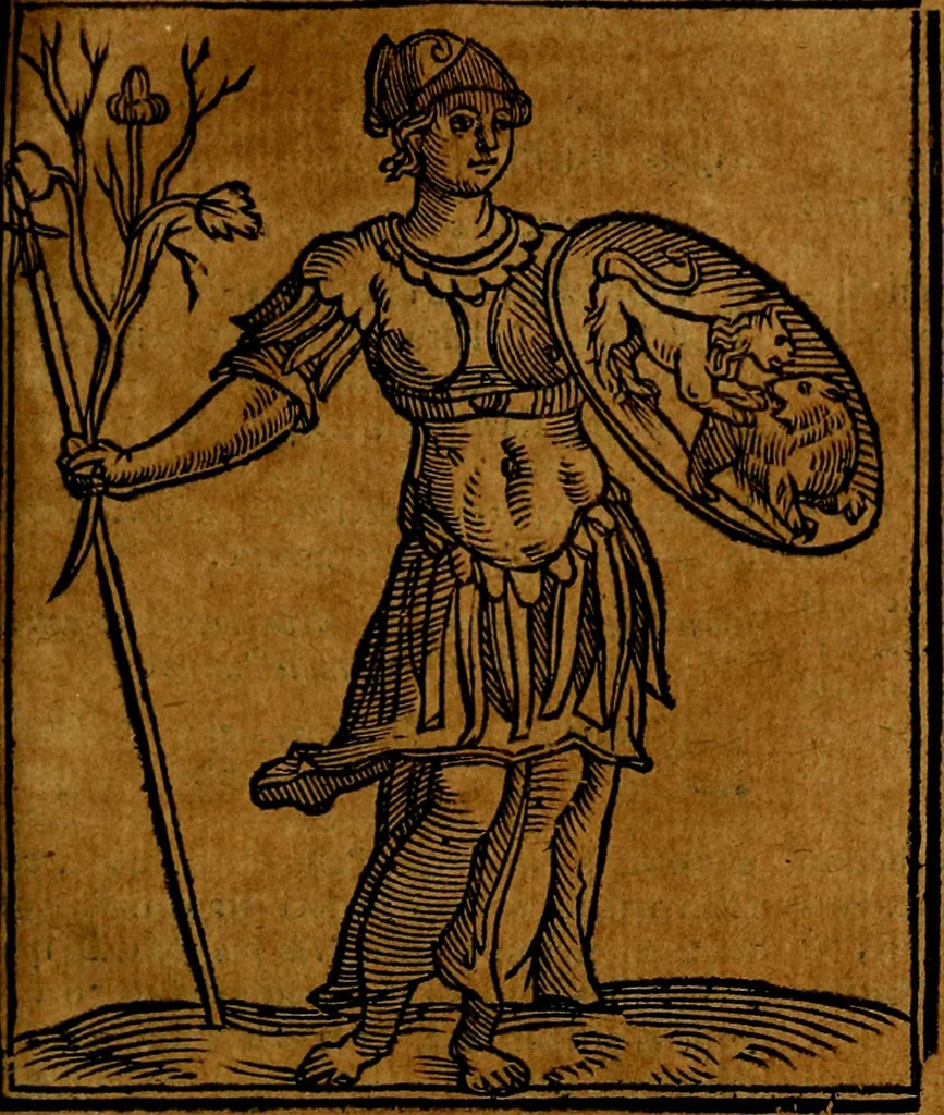 An illustration from Iconologia, 1645, leaf 296