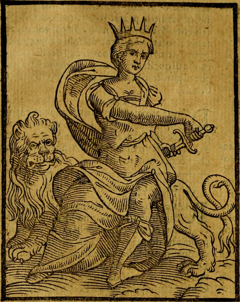 An illustration from Iconologia, 1645, leaf 301