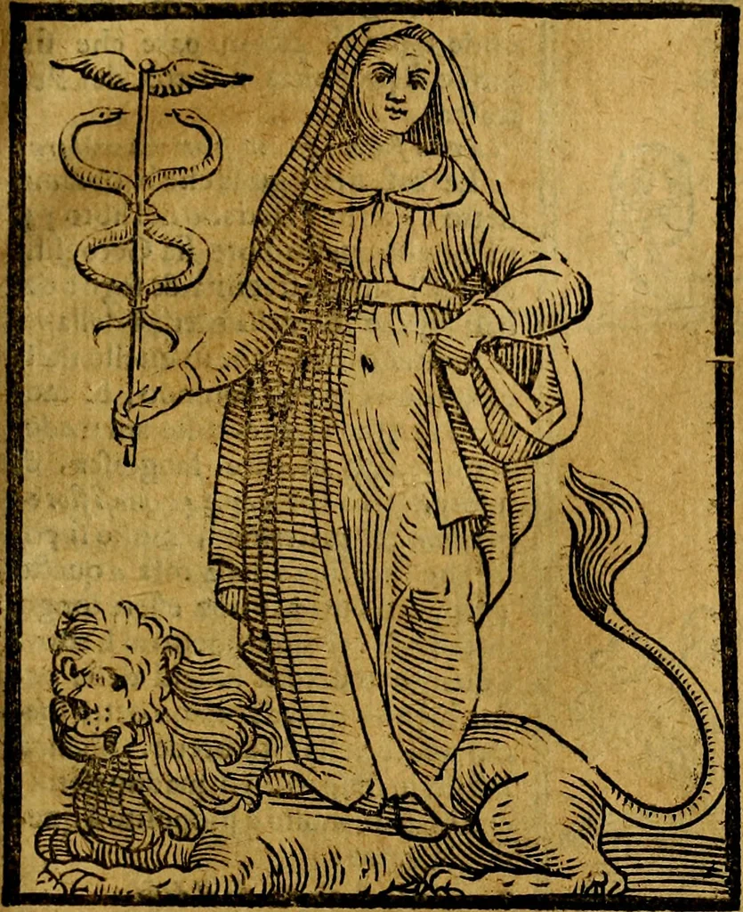 An illustration from Iconologia, 1645, leaf 302