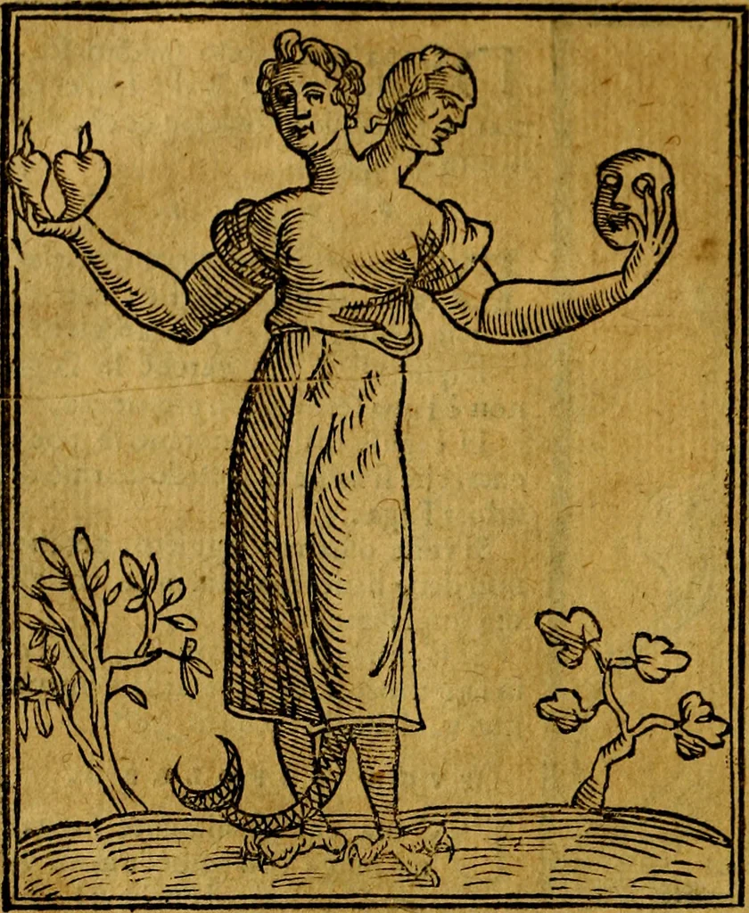 An illustration from Iconologia, 1645, leaf 303