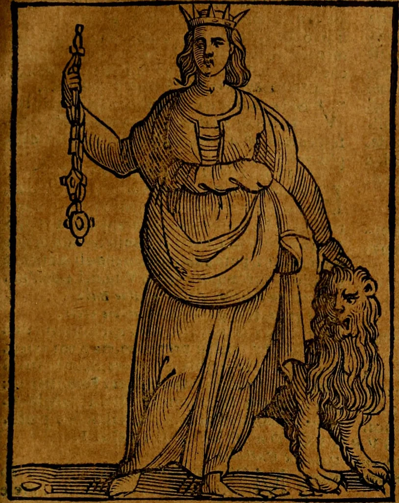 An illustration from Iconologia, 1645, leaf 310