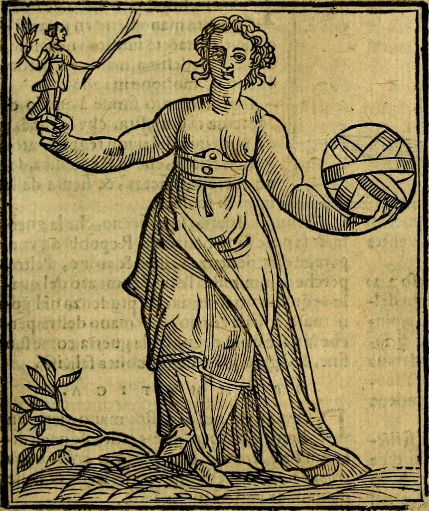An illustration from Iconologia, 1645, leaf 320