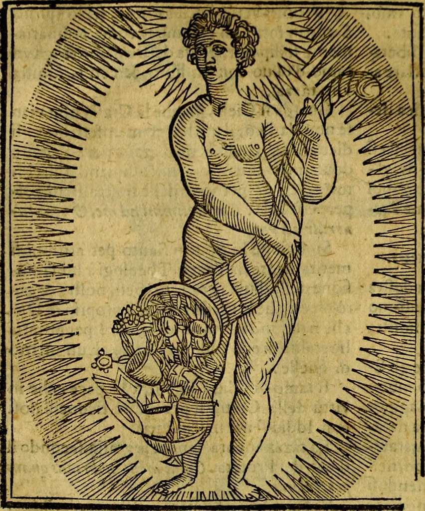 An illustration from Iconologia, 1645, leaf 323